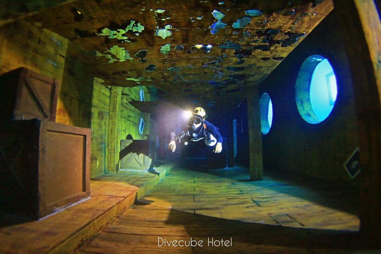 Divecube Hotel Taichung Exterior foto